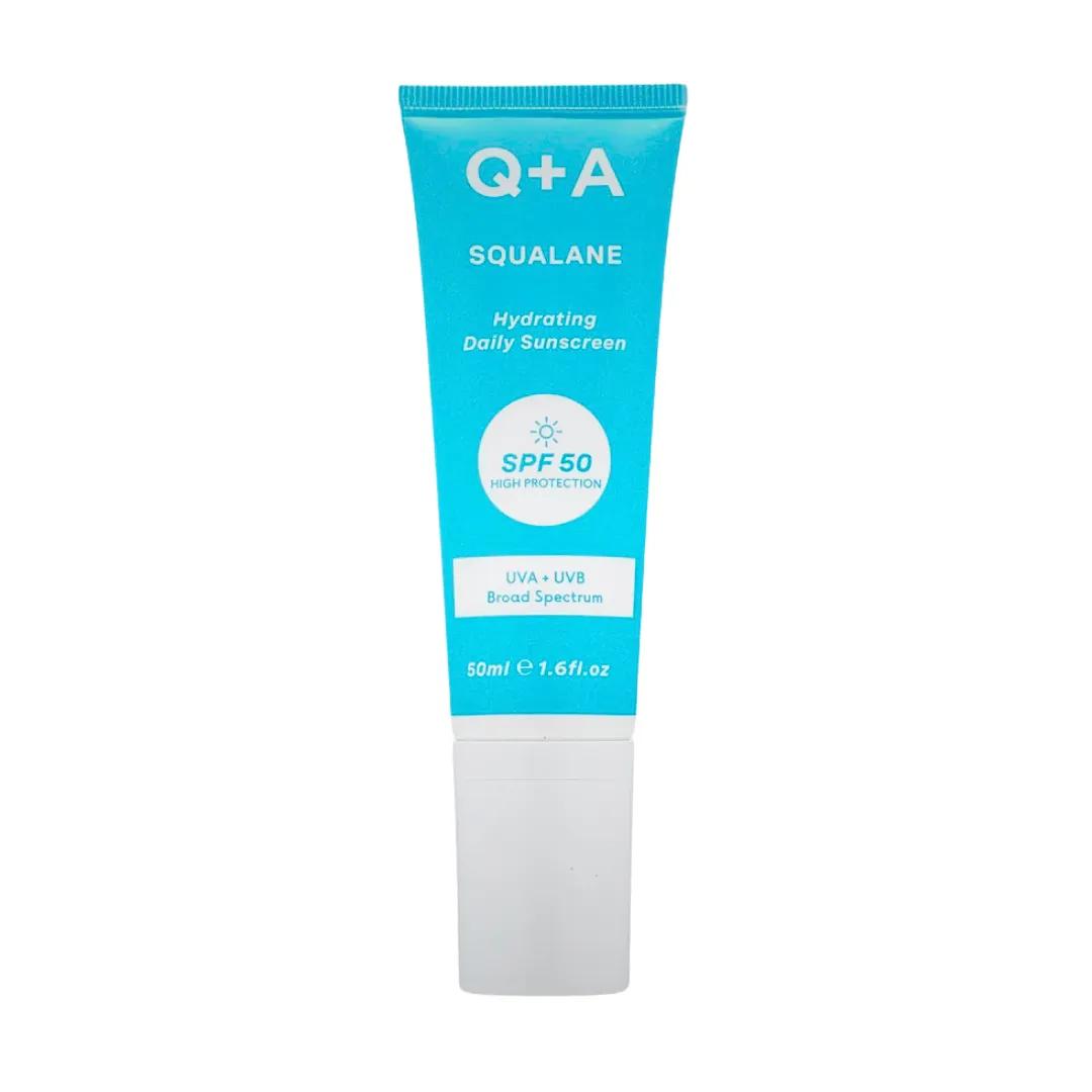 Q+A Squalane Hydrating Daily Sunscreen Spf50+ 50ml