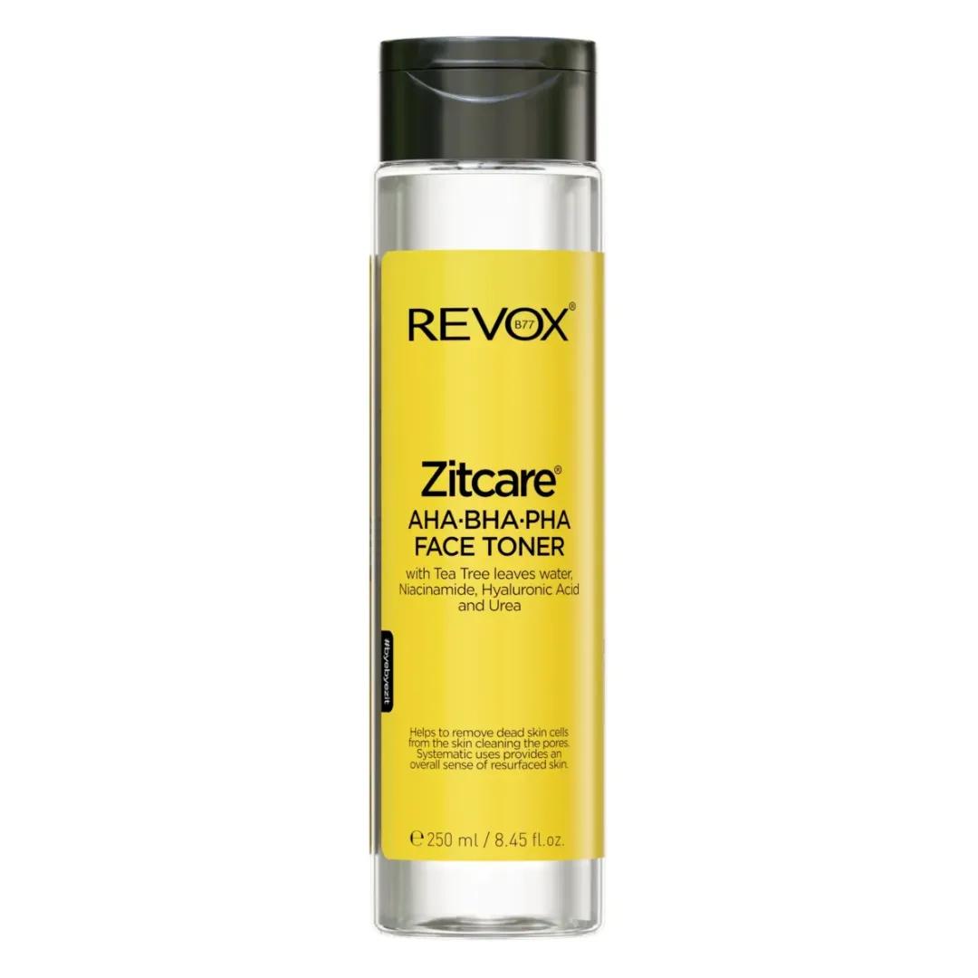REVOX Zitcare AHA BHA PHA Active Face Toner 250ml
