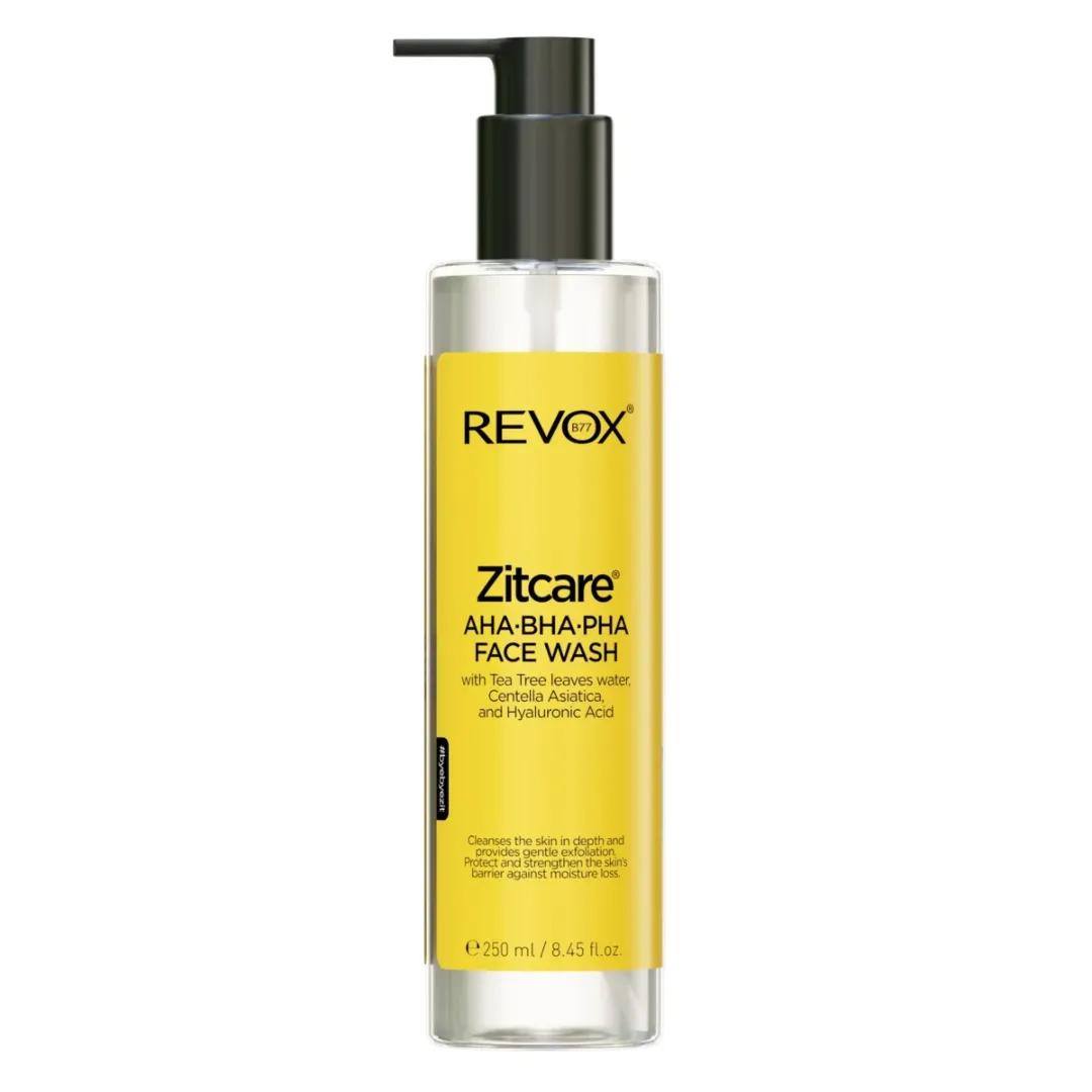 REVOX ZITCARE AHA.BHA.PHA. FACE WASH 250ml