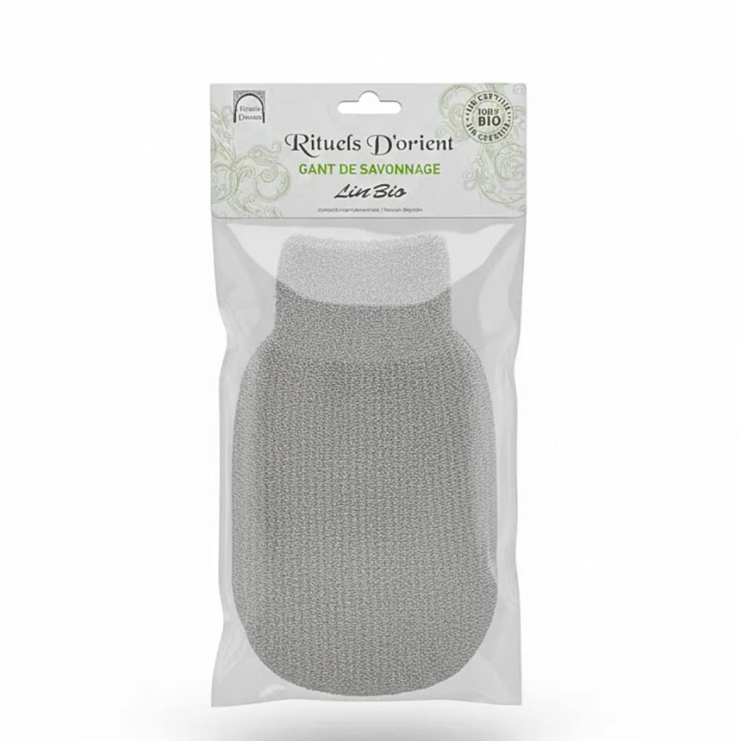 Rituels D'orient Gant De Savonnage Lin Bio