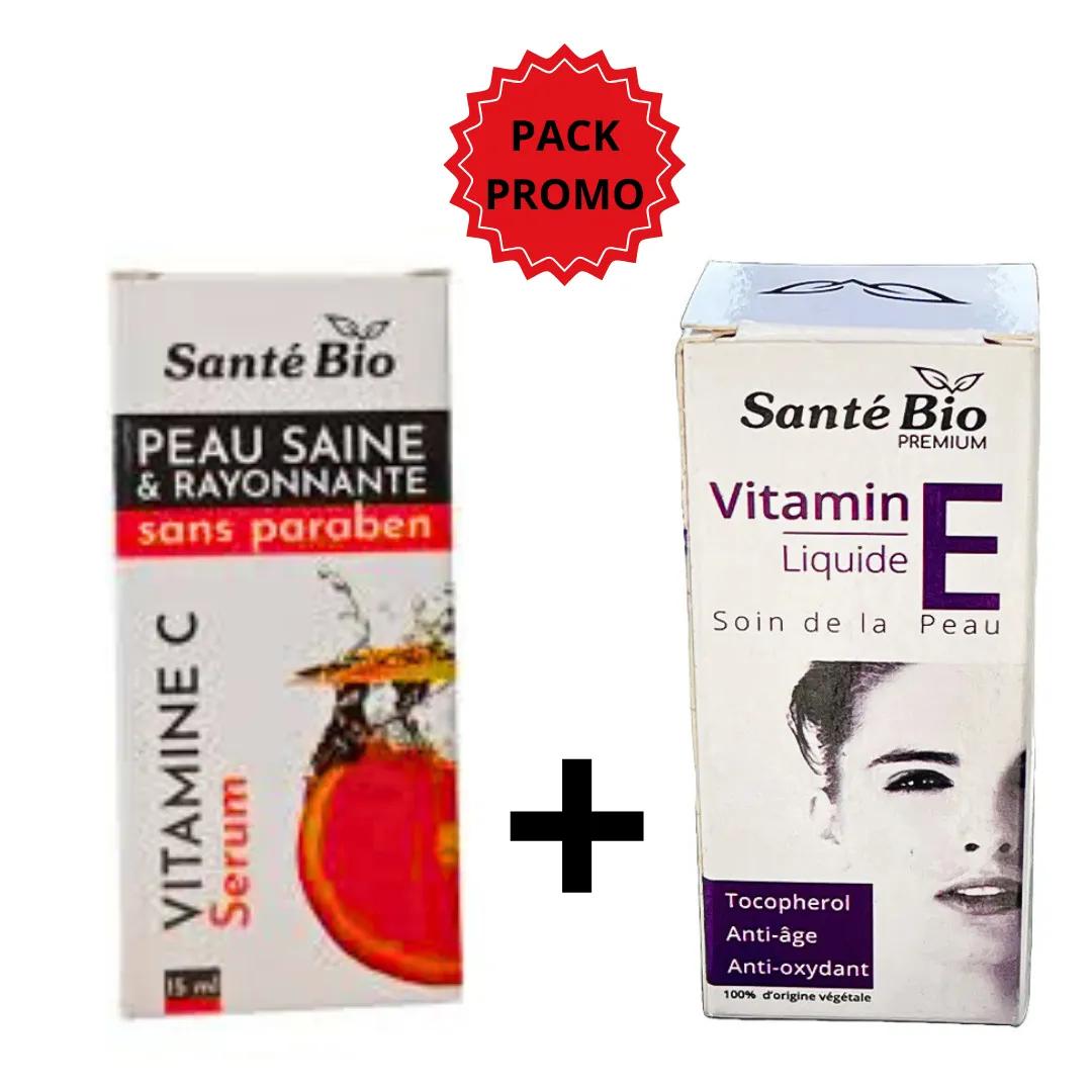 SANTE BIO Duo Pack Serum Vitamine C 15ml+Serum Vitamine E Legere