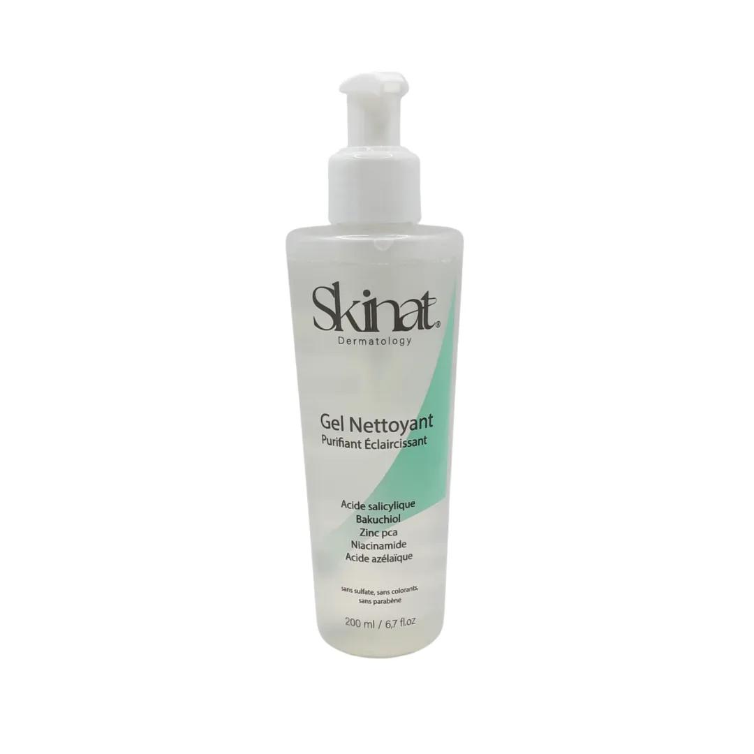 SKINAT Gel Nettoyant Purifiant Eclaircissant 200ml