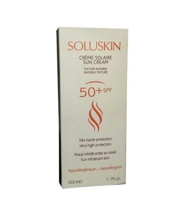 Soluskin Creme Solaire Spf50+ Invisible 50ml
