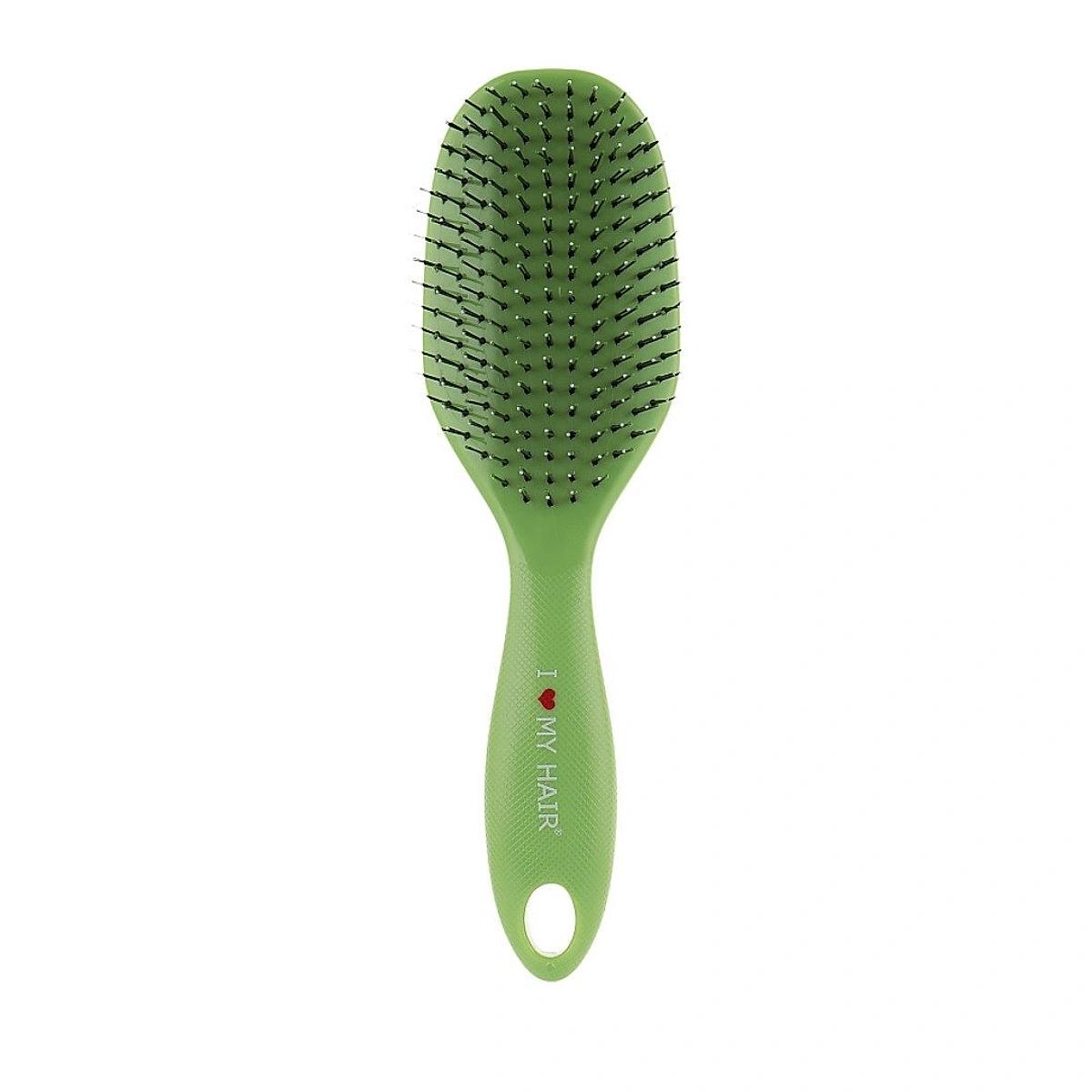 I LOVE MY HAIR Spider brosse a chvx classic demelant Taille L vert Ref 0409-1502-10