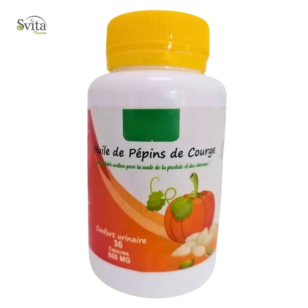 SVITA PREMIUM Huile de Pepins de Courge 36 Capsules
