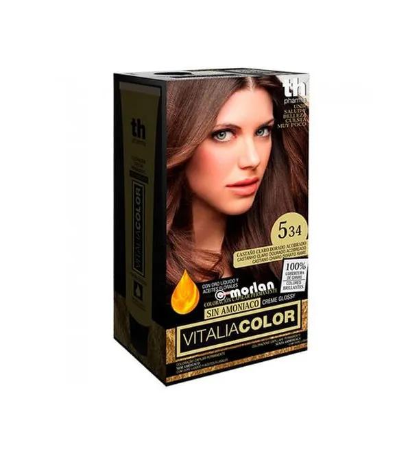 Th-Pharma Th-Vitalia Color N° 5.34 Chatain Claire Dore Cuivre