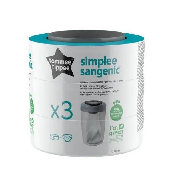 TOMMEE TIPPEE Lot De 3 Recharges Pour Poubelle