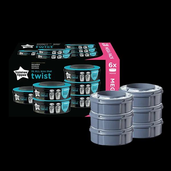TOMMEE TIPPEE Lot De 6 Recharges Pour Poubelle