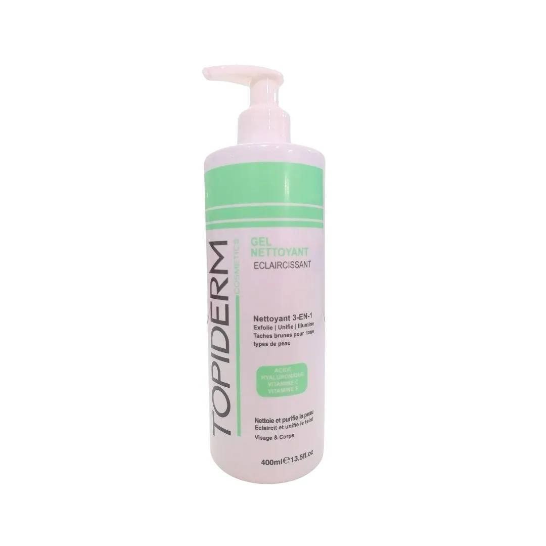 TOPIDERM Gel Nettoyant Eclaircissante 400ml