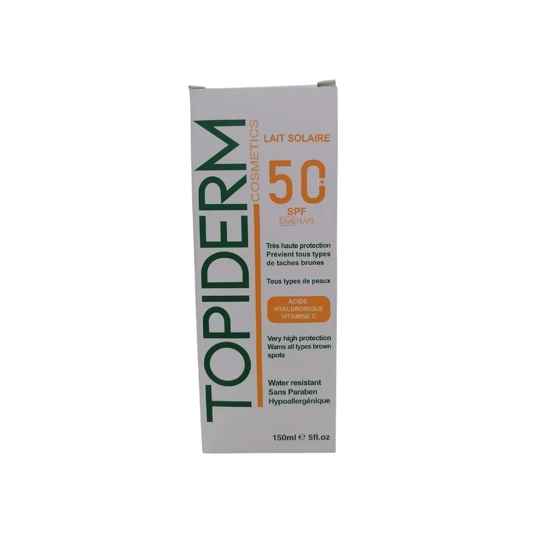 TOPIDERM Lait Solaire Spf50+ 150ml