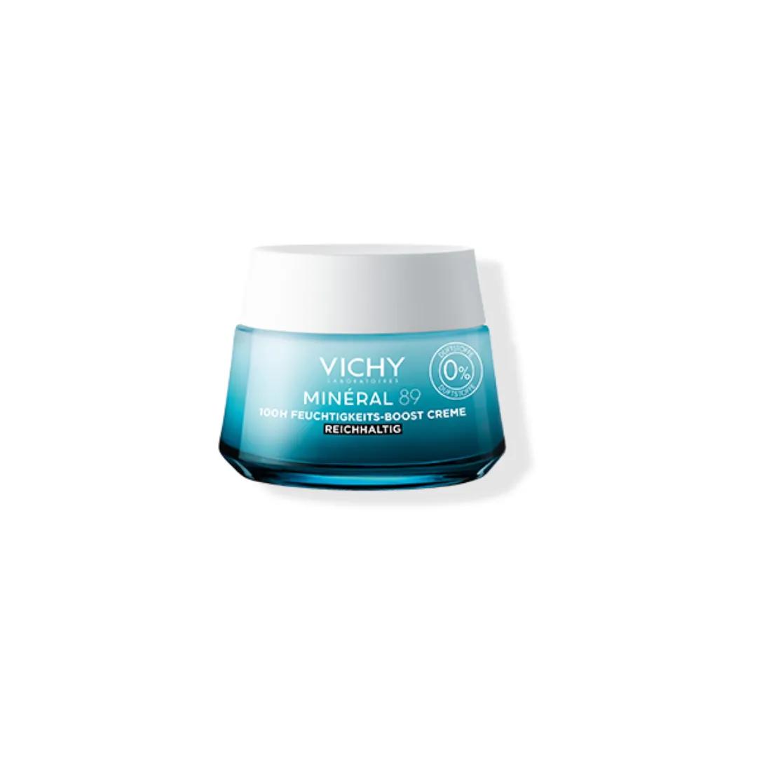 Vichy MINÉRAL 89 CRÈME RICHE BOOST D'HYDRATATION 100H SANS PARFUM