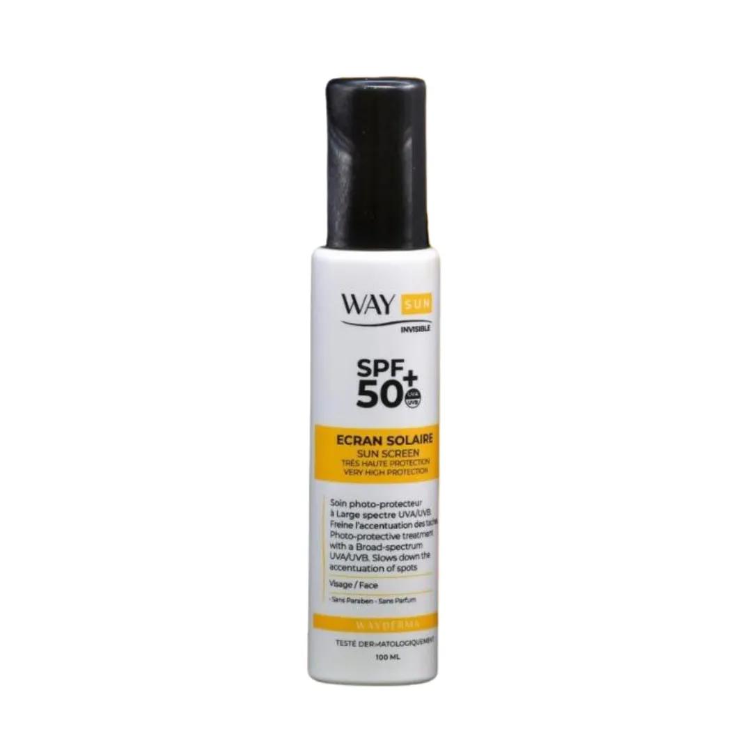 Way Sun Ecran Solaire Invisible Spf50+ 100ml