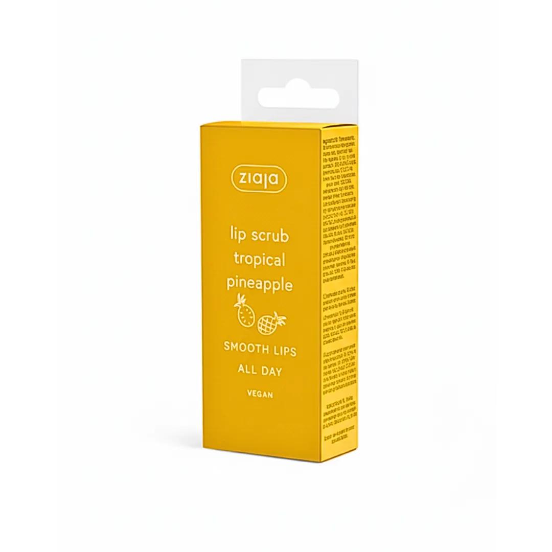 ZIAJA Gommage Pour Les Levres Au Gout d'Ananas 15ml