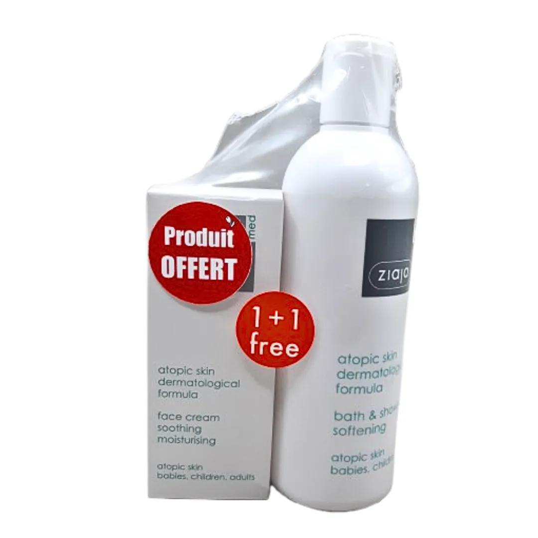 ZIAJA Med Atopique Duo Pack Creme 50ml+Huil De Douche 270ml