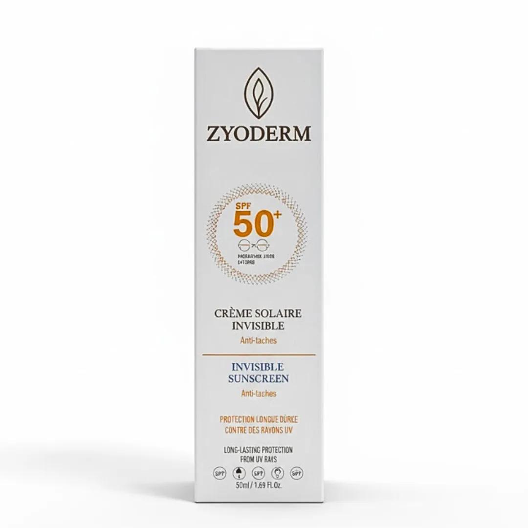 ZYODERM Creme Solaire Invisible Anti-Tache Spf50+