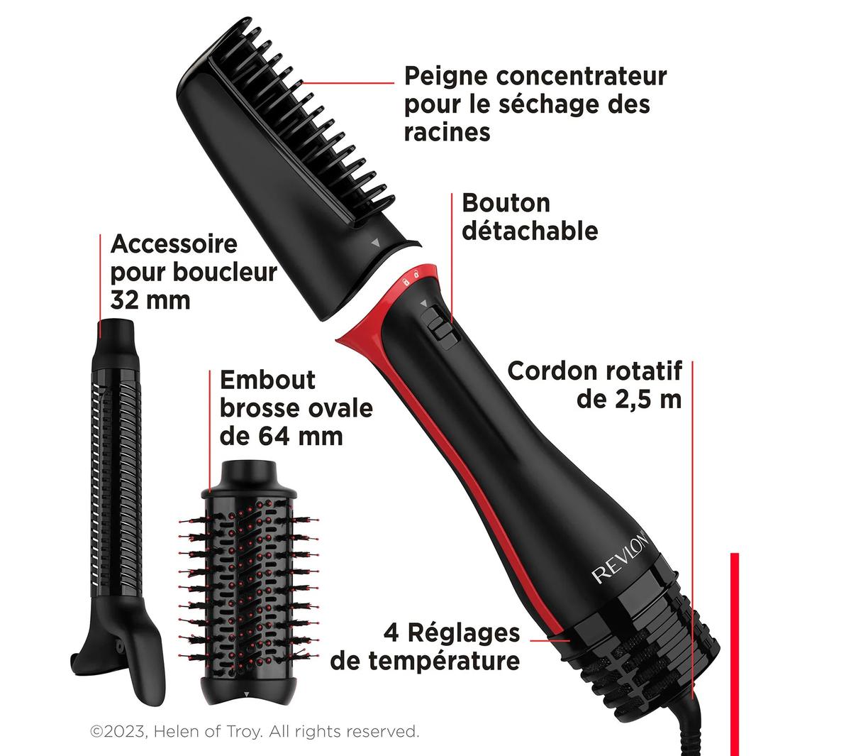 Revlon Brosse coiffante Multistyler One-Step 3-EN-1