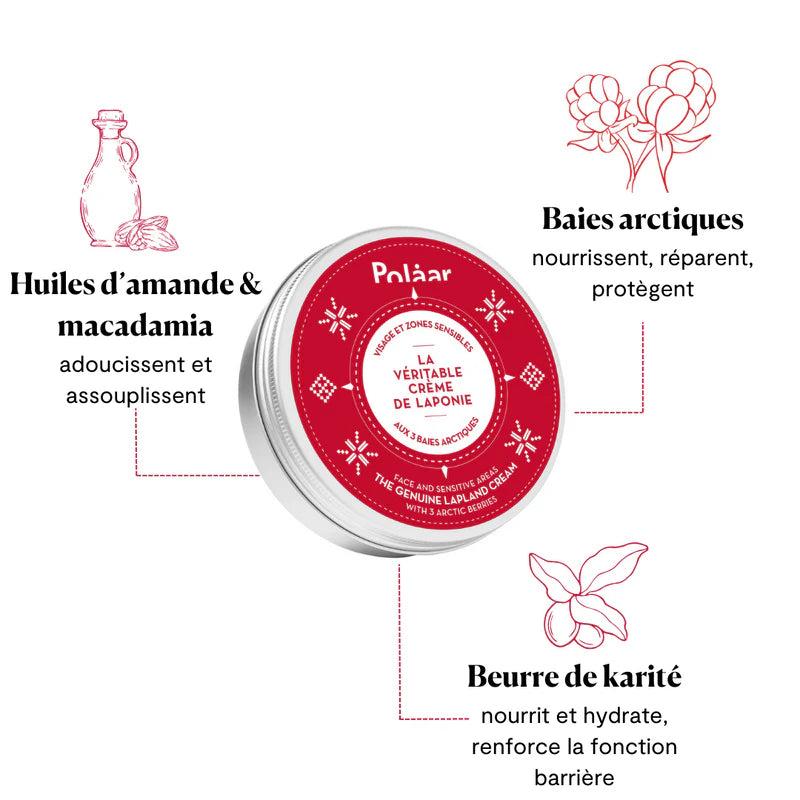Polaar Crème Nourrissante Visage et Zone Sensibles 100ml