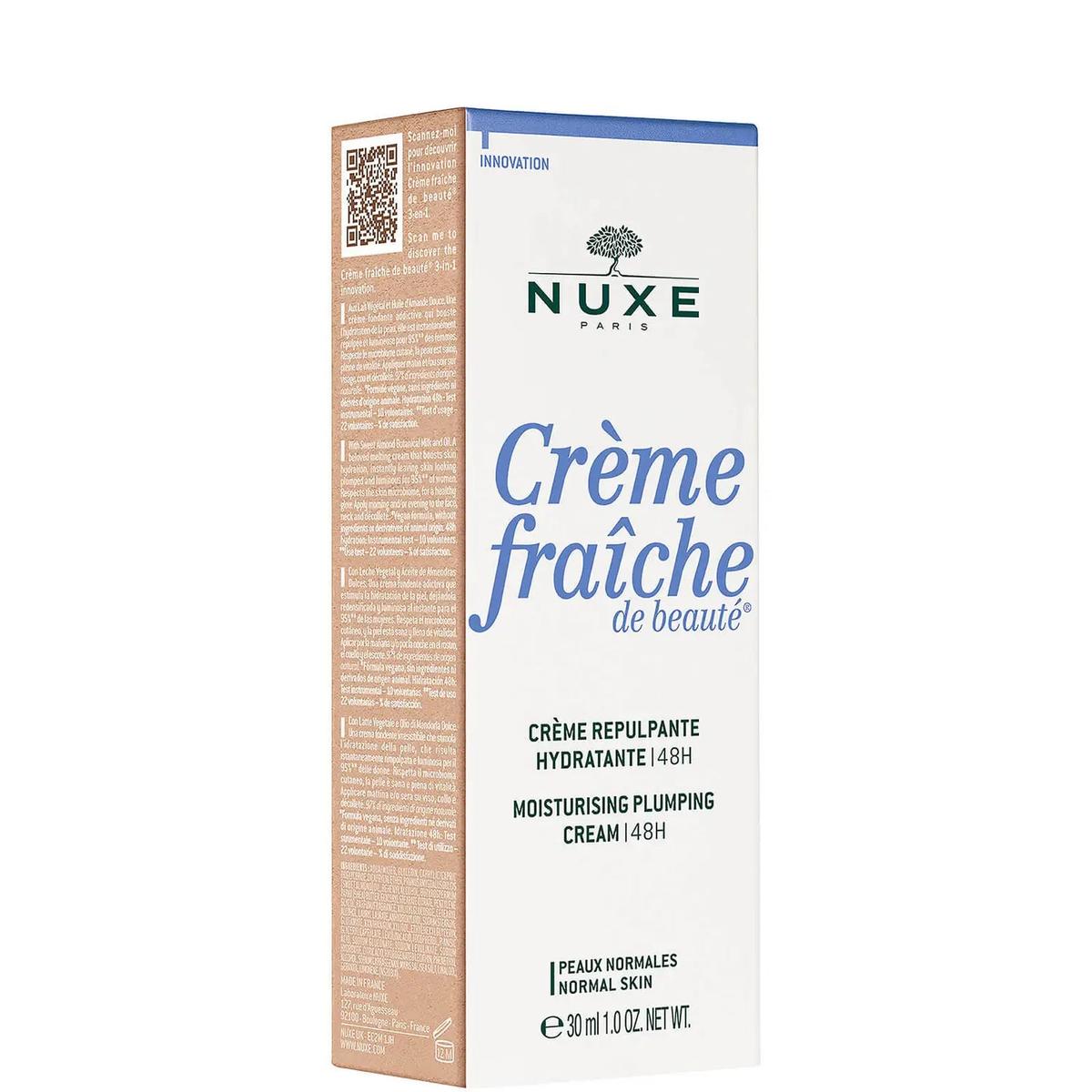 Nuxe Crème fraîche de beauté Repulpante Hydratante 30ml
