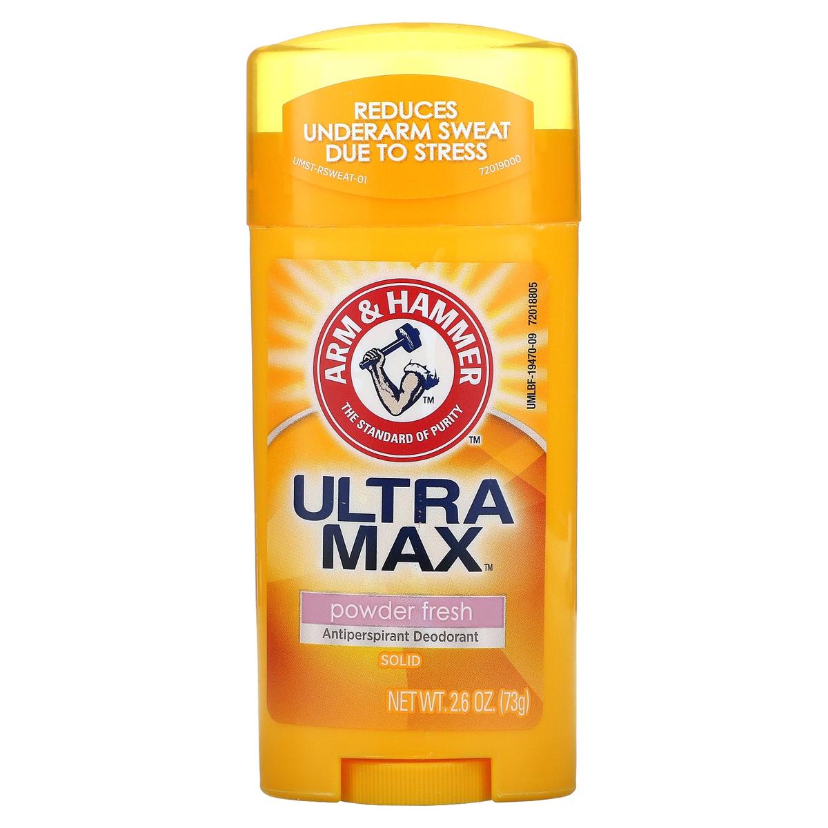 Arm & Hammer Déo Ultra Max Invisible Poudre Fraîche 73 g