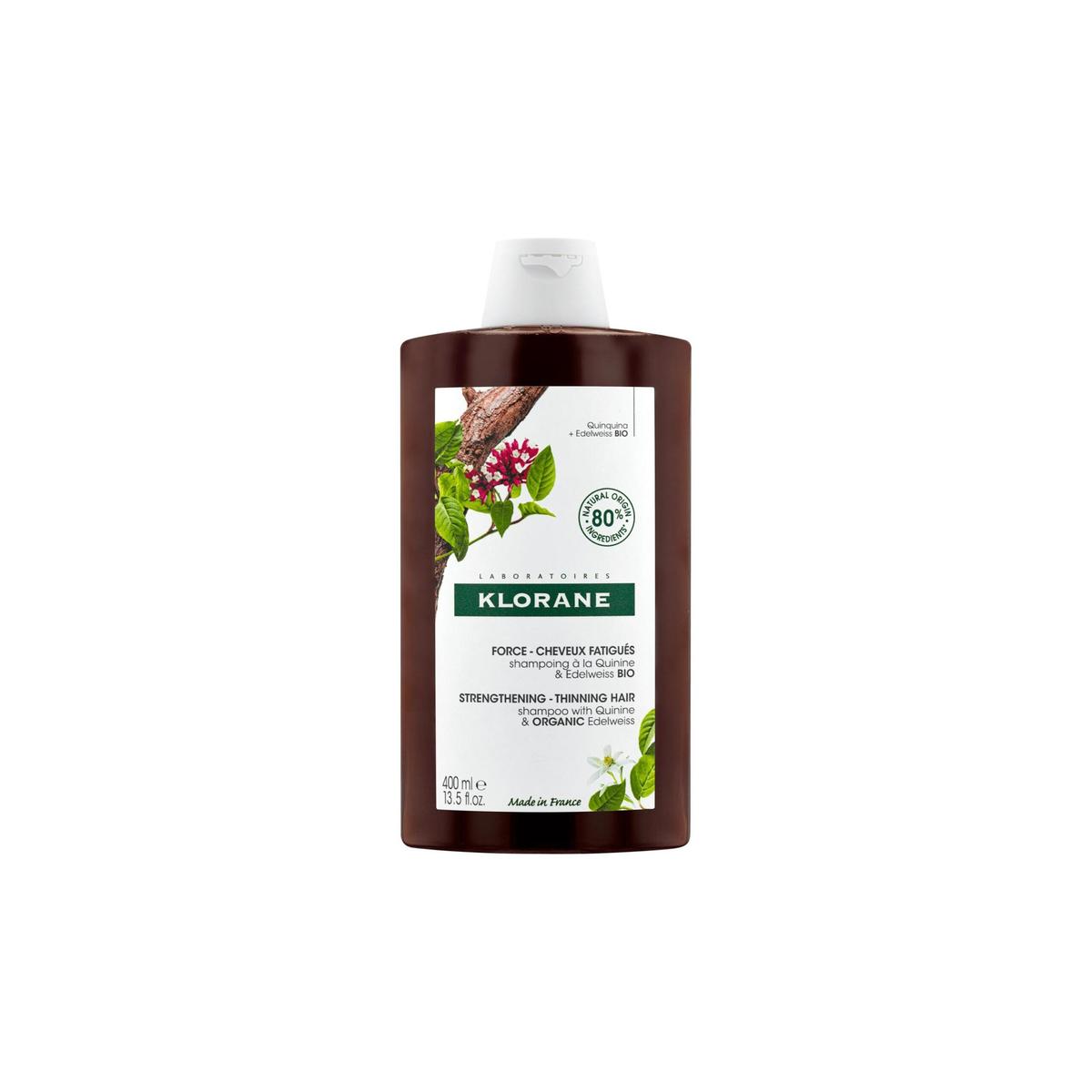 Klorane Shampoing à La Quinine Et Edelweiss Bio 400 ml