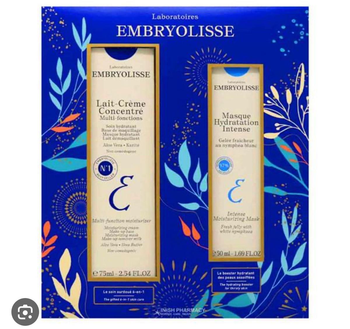 Embryolisse Pack Lait Creme Concentre + Masque Hydratation Intense