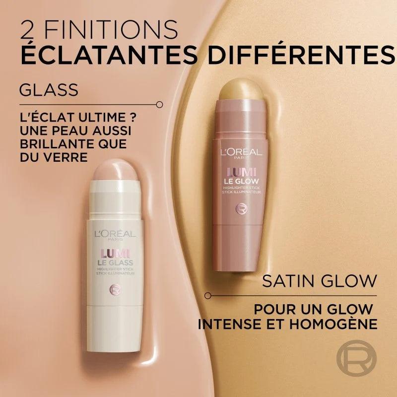 L'Oréal Paris lumi le glass highlighter stick 620 pink ballet