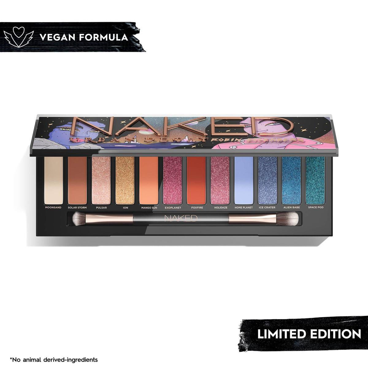 Naked X Robin Eisenberg Eyeshadow Palette Limited-edition vegan eyeshadow