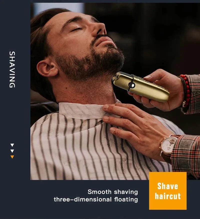 Kemei KM-870 Mini Rasoir Électrique Professionnel pour Homme, 2 Lames