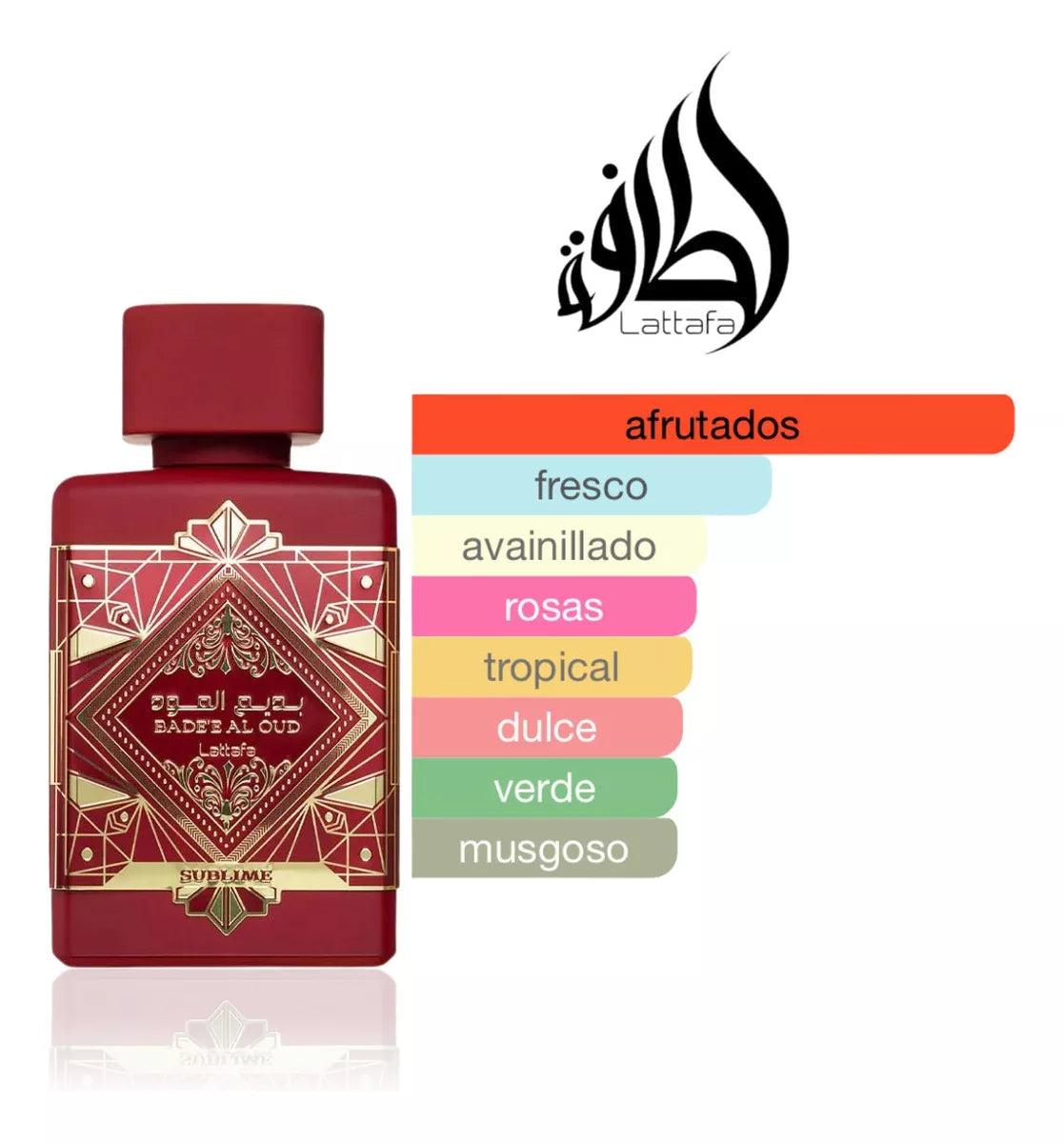 Lattafa Badee AL OUD Sublime Eau De Parfum Pour Femmes 100 ml