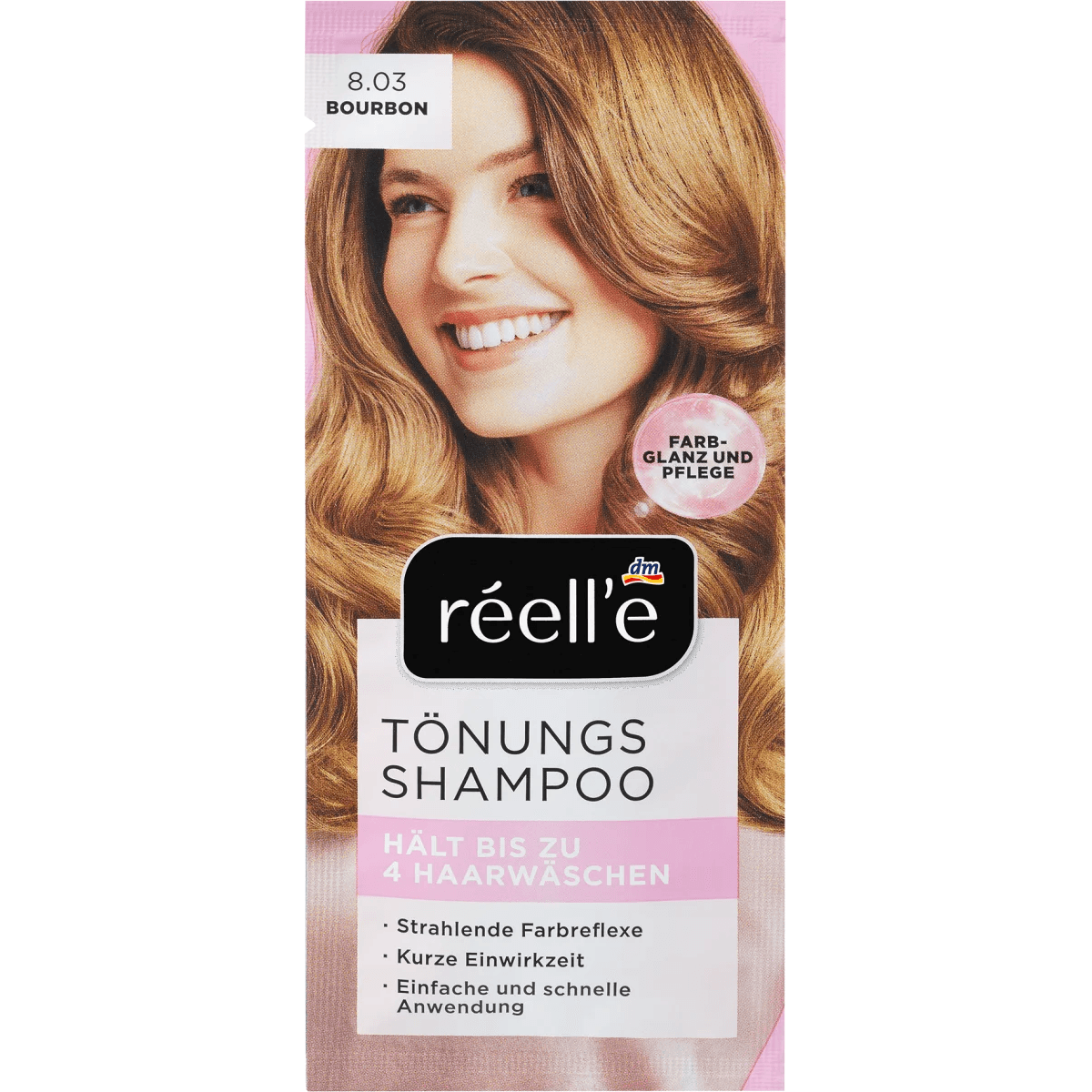 Réell'e Shampooing colorant 8.03 Bourbon