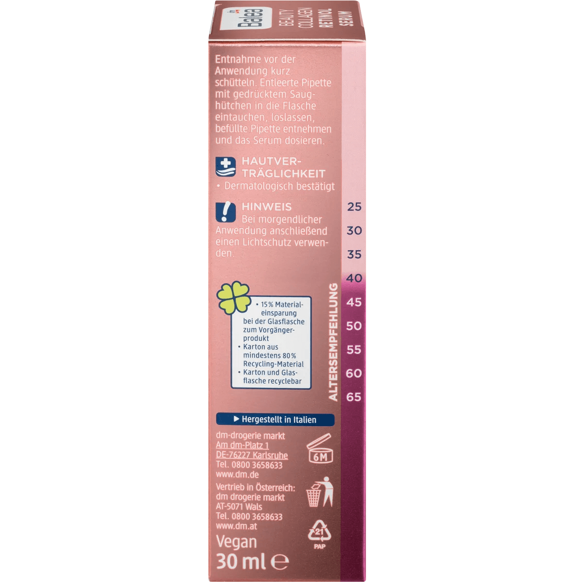 Balea Sérum Beauty Collagen Retinol