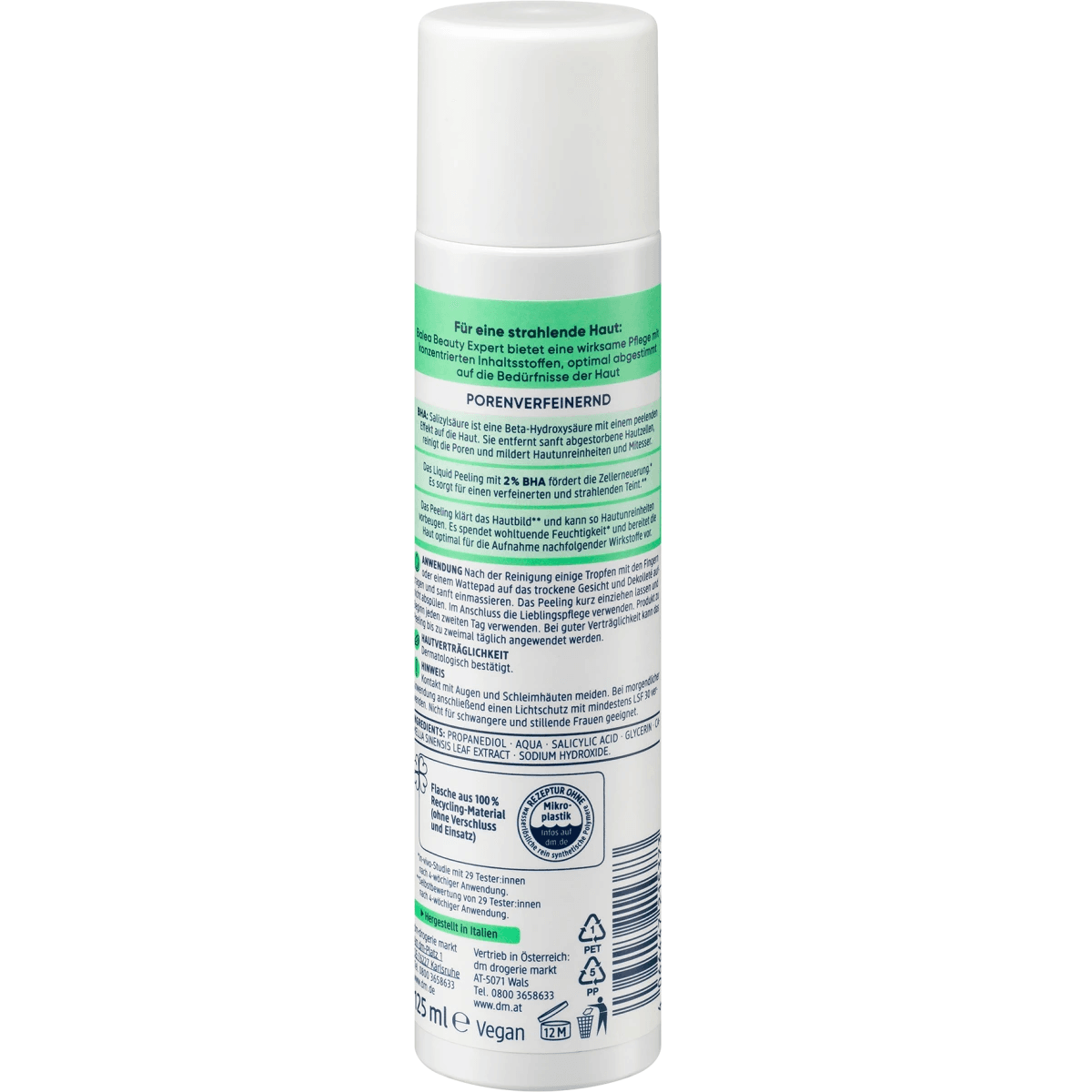 Balea Tonique exfoliant Beauty Expert, 125 ml