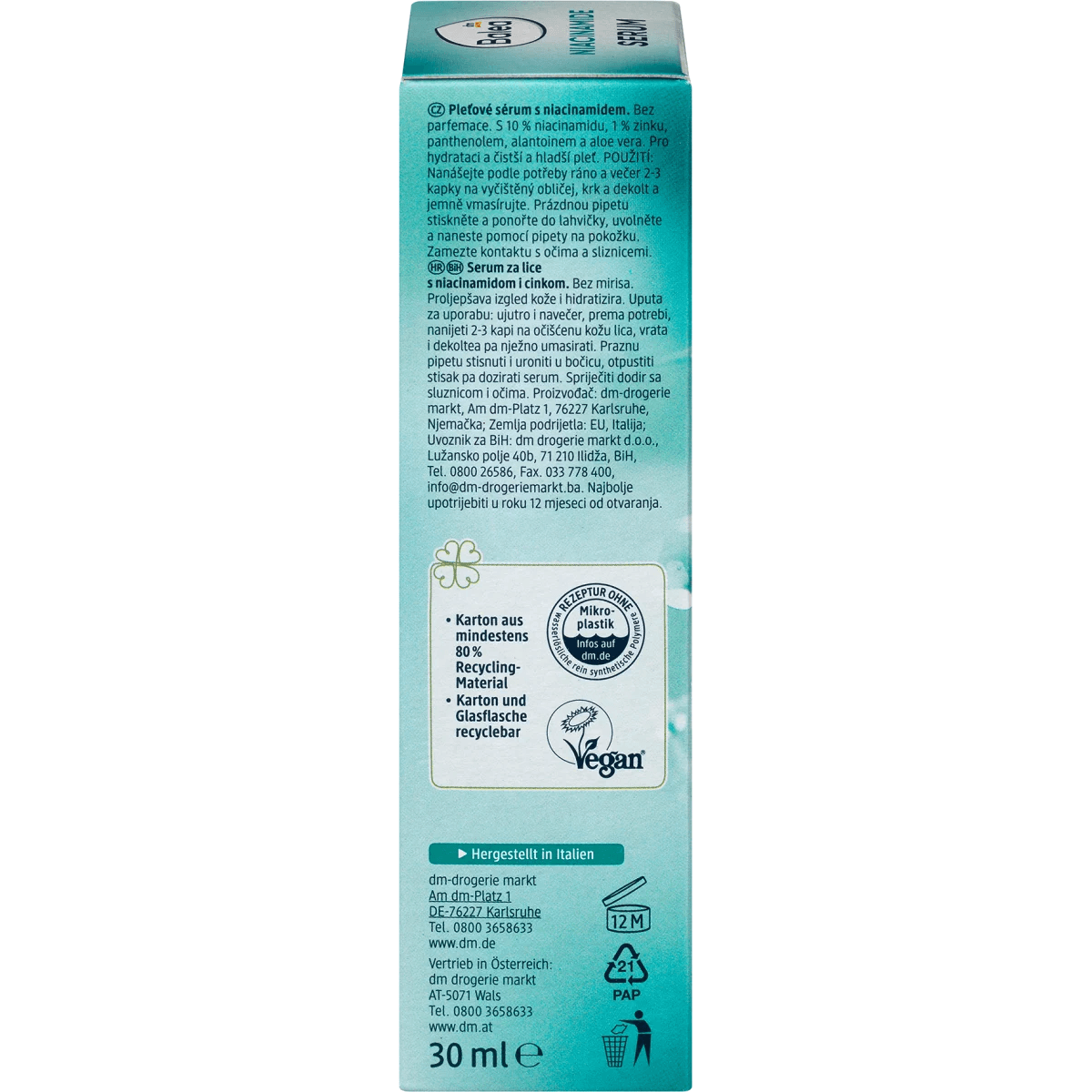 Balea Sérum Niacinamide, 30 ml