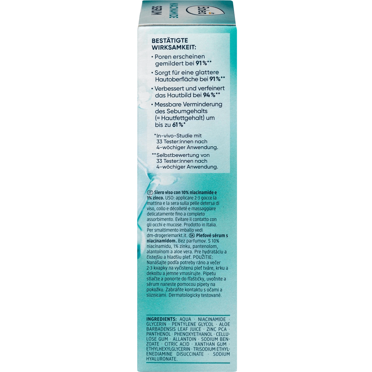 Balea Sérum Niacinamide, 30 ml
