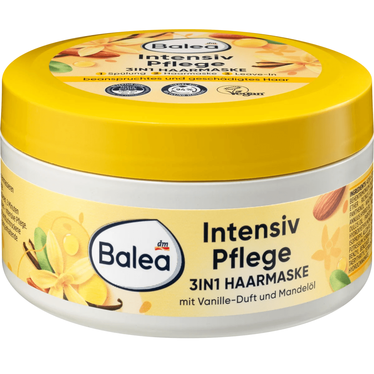 Balea Masque capillaire 3en1 soin intensif