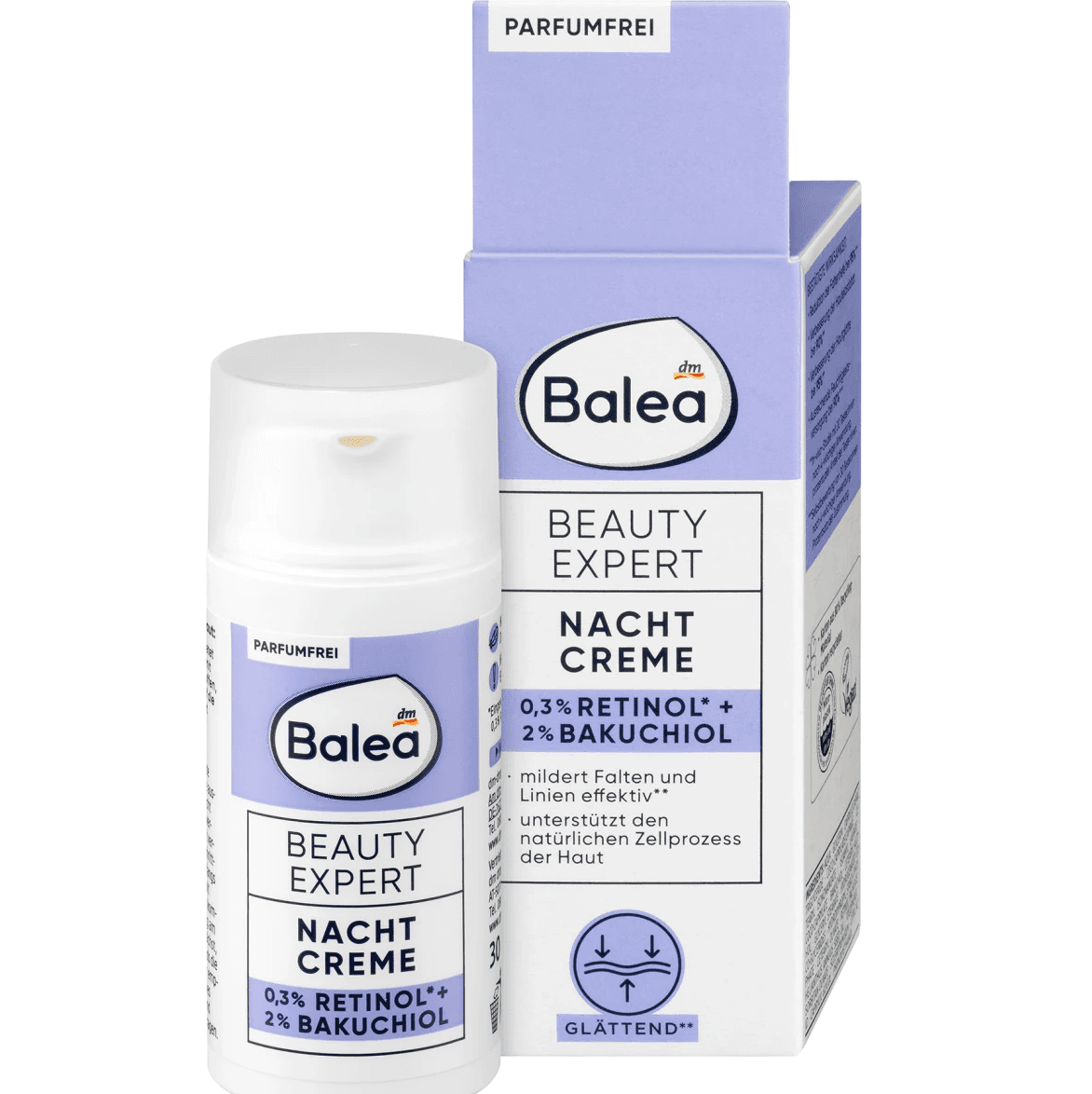 Balea Crème de nuit Beauty Expert