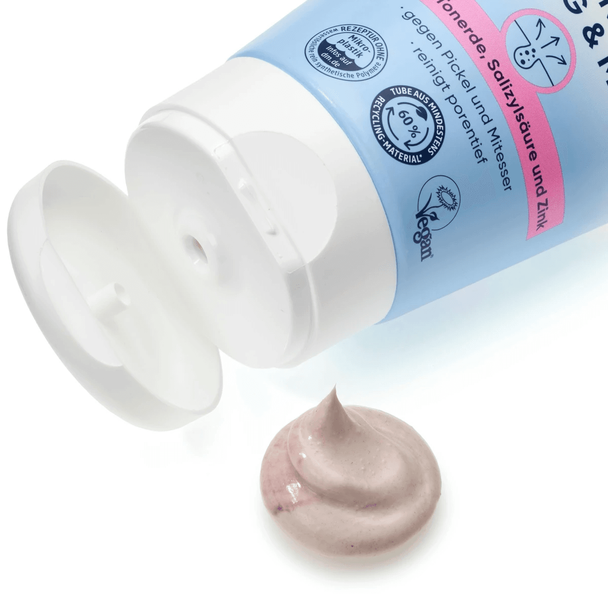 Balea 3 en 1 Nettoyant, Peeling & Masque peau pure, 150 ml