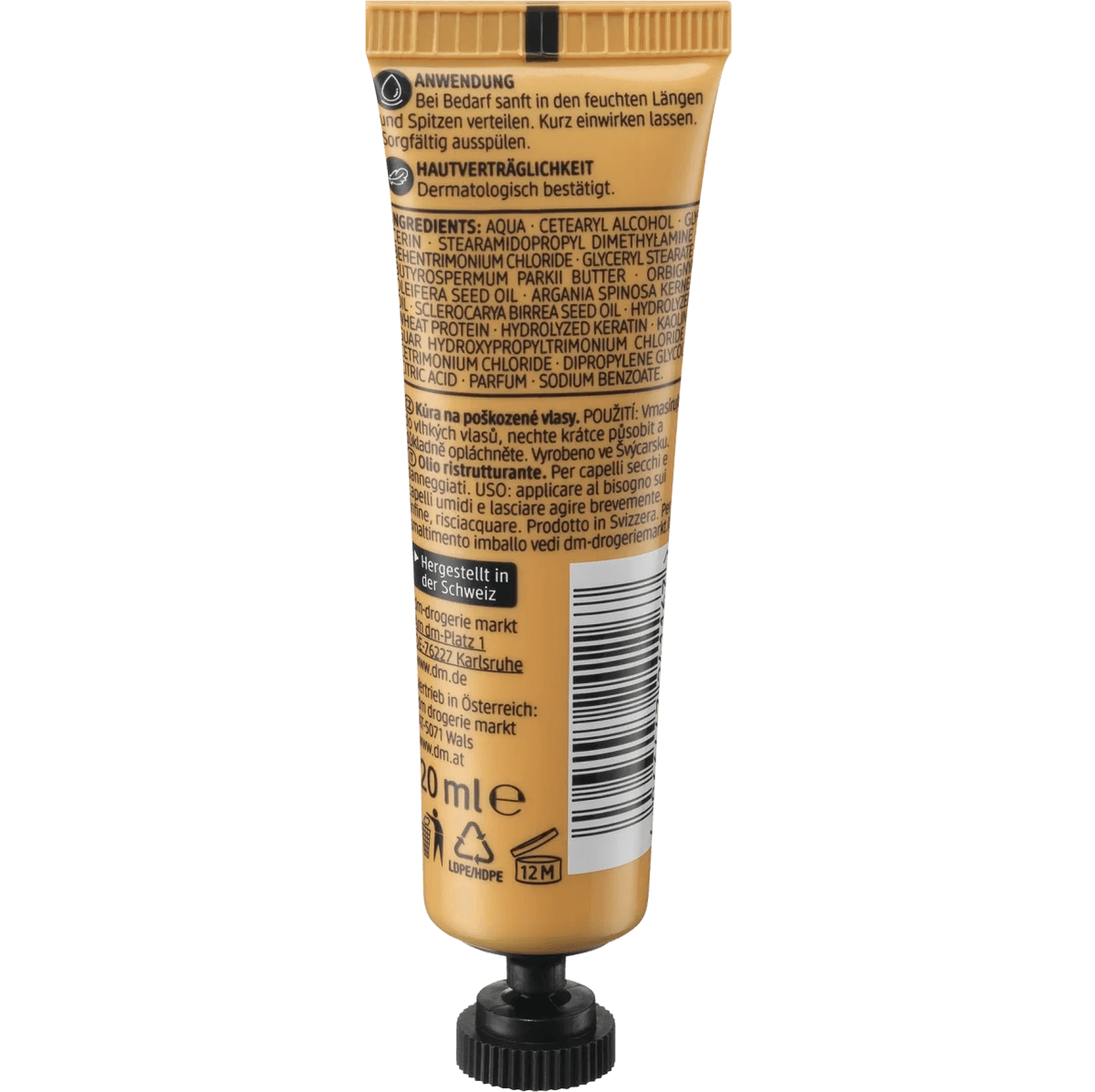 Balea Cure express Huile réparatrice intensive, 20 ml