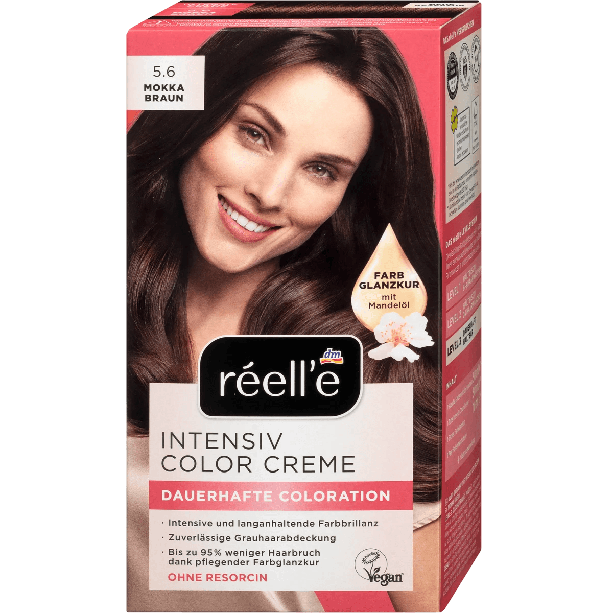 Réell'e Coloration pour cheveux 5.6 brun moka