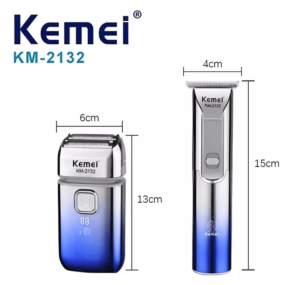 Kemei KM-2132 Ensemble professionnel de tondeuse à cheveux