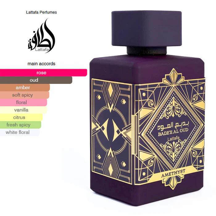 Lattafa Badee AL OUD Amethyst Eau de Parfum Unisexe 100 ml