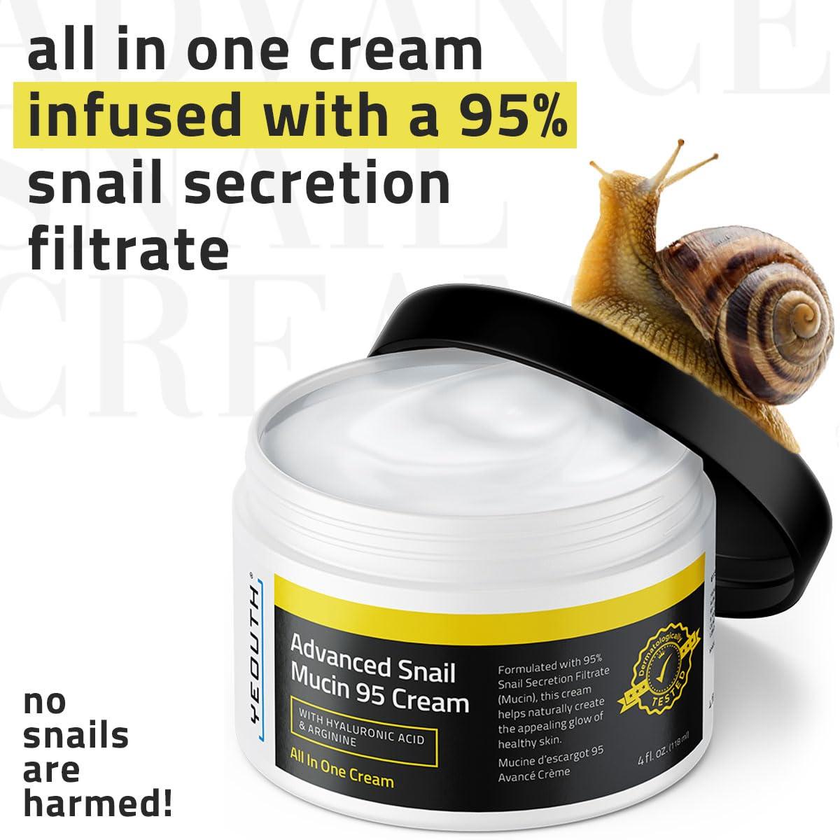 Yeouth Advanced Snail Mucin 95 Cream
