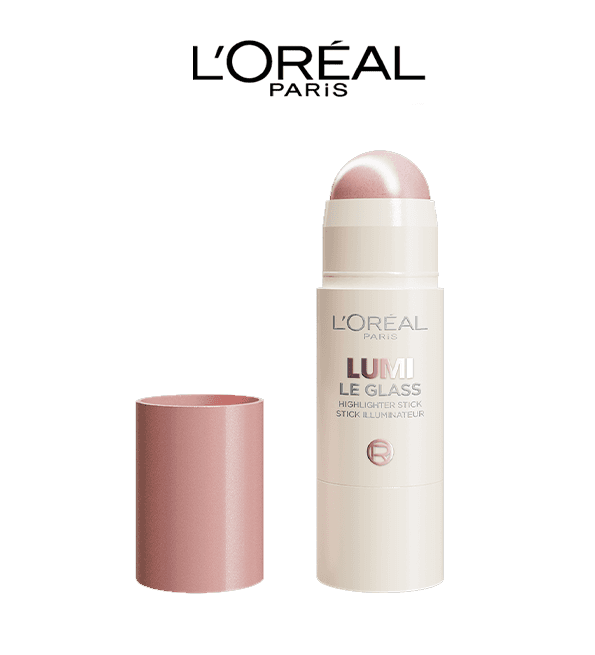 L'Oréal Paris lumi le glass highlighter stick 620 pink ballet