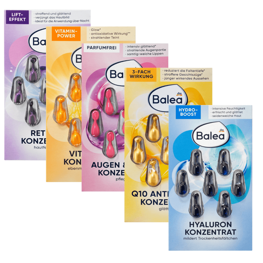 Balea Pack de Concentrés Visage