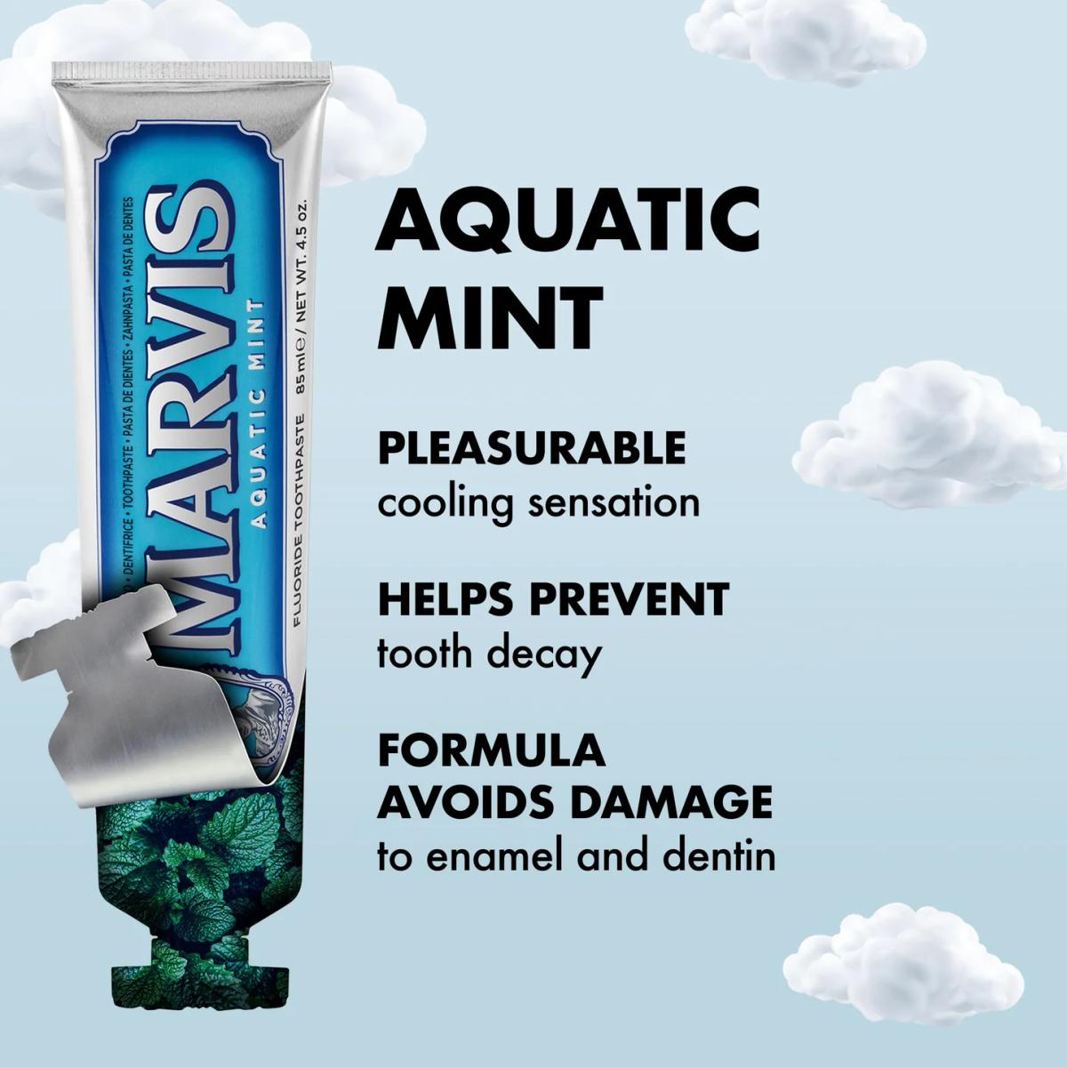 Marvis Aquatic Mint Toothpaste 85ml