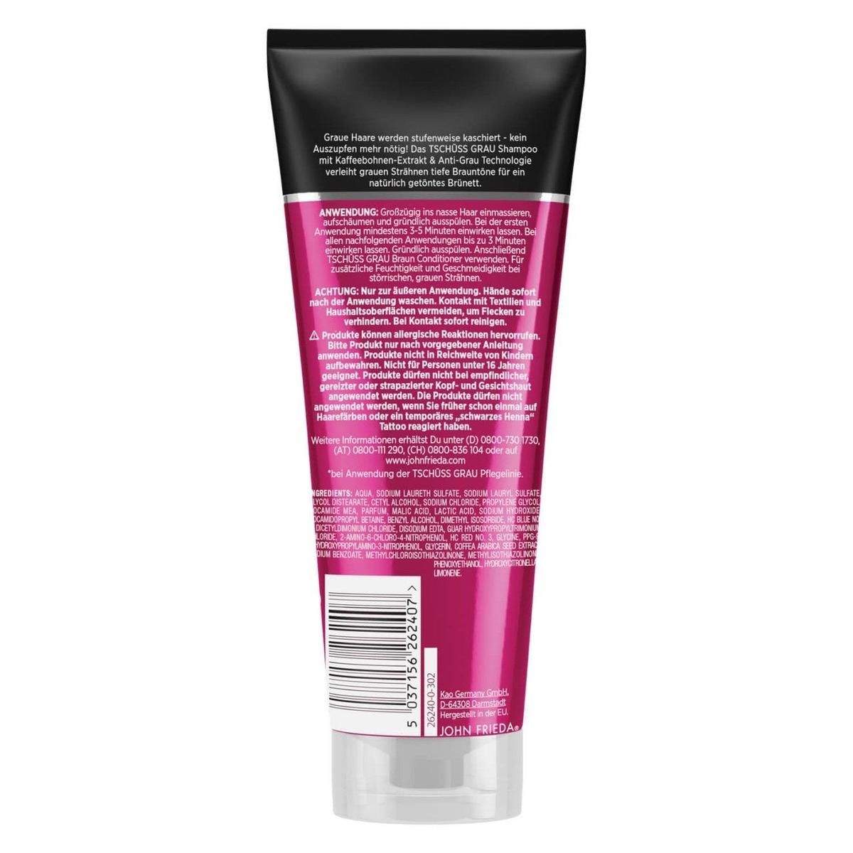 Le shampooing Bye bye les cheveux gris ( Tschüss Grau )