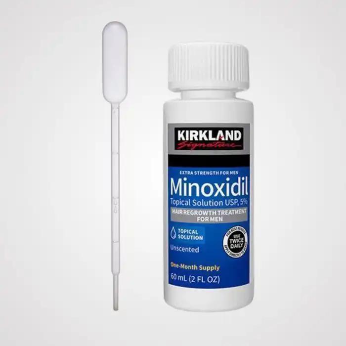 Kirkland Minoxidil 5% Homme Traitement Repousse Cheveux 1 Mois