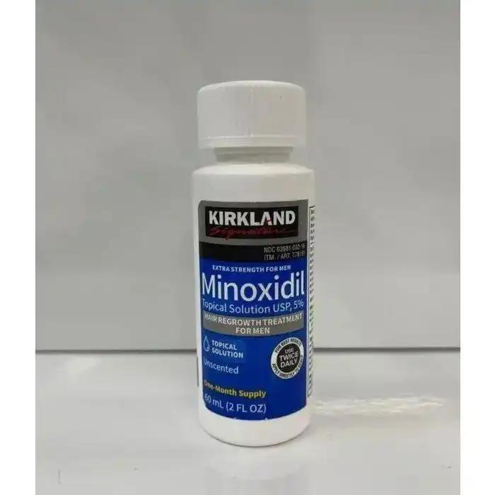 Kirkland Minoxidil 5% Homme Traitement Repousse Cheveux 1 Mois
