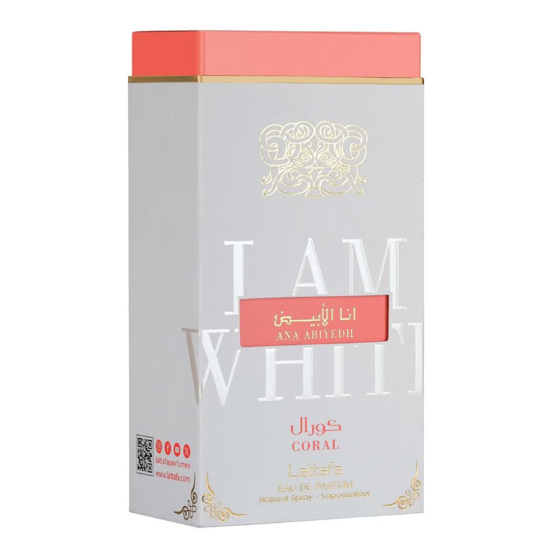 Lattafa ANA Abiyedh Coral Eau de Parfum Pour Femme 60ml