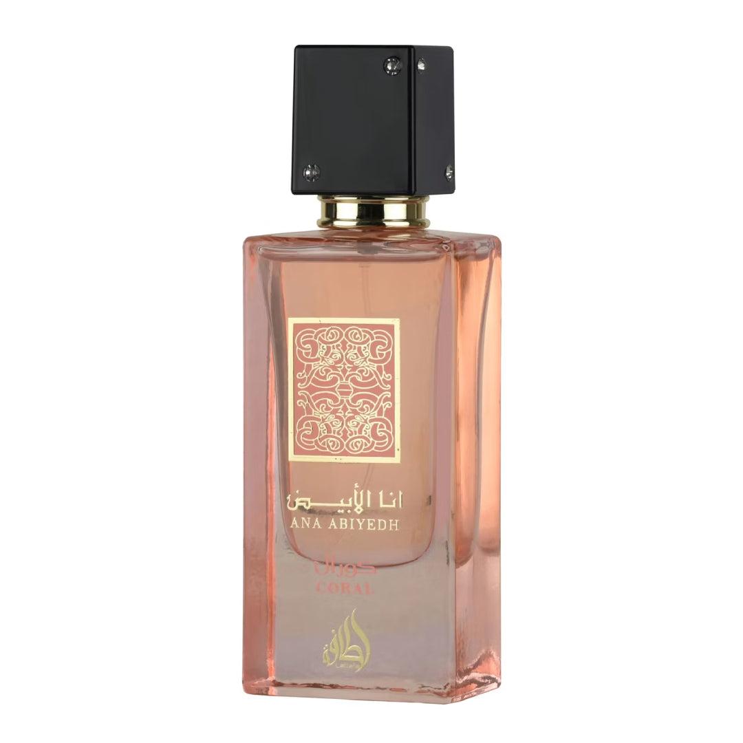 Lattafa ANA Abiyedh Coral Eau de Parfum Pour Femme 60ml